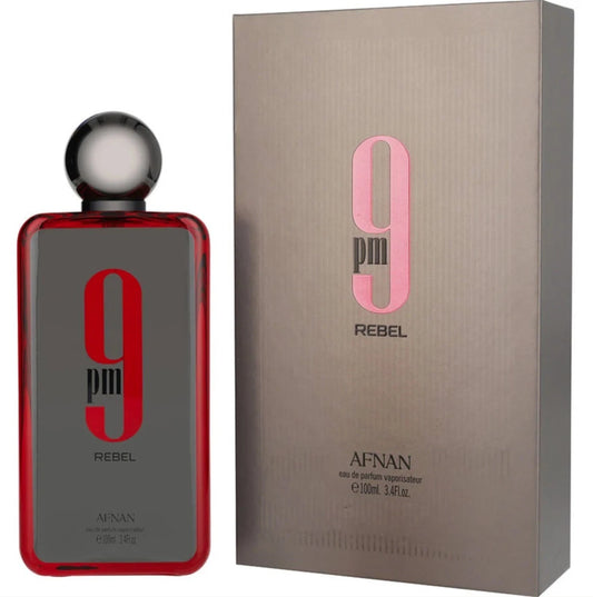 Afnan 9 Pm Rebel unisex Eau De Parfum Spray 3.4 oz