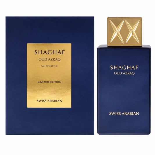 Shaghaf Oud Azraq by Swiss Arabian EDP 2.5 oz Unisex New in Box
