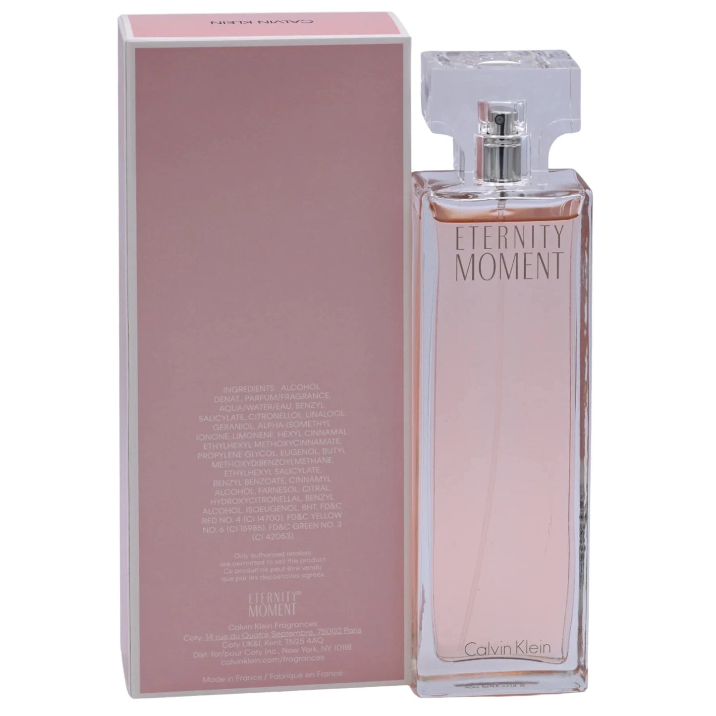 ETERNITY MOMENT by Calvin Klein 3.3 / 3.4 oz EDP Perfume For Women New in Box