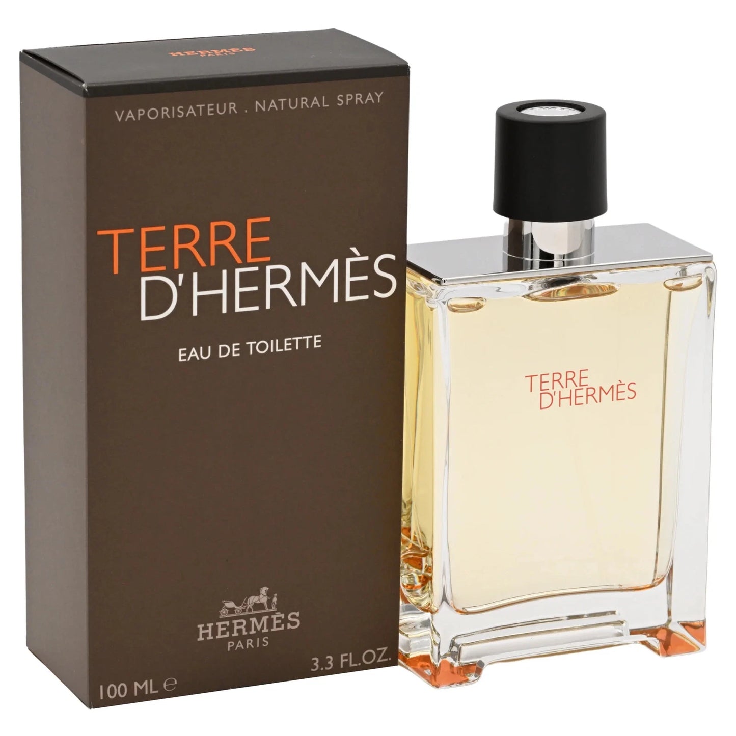 Terre D'Hermes by Hermes cologne for men EDT 3.3 / 3.4 oz New in Box
