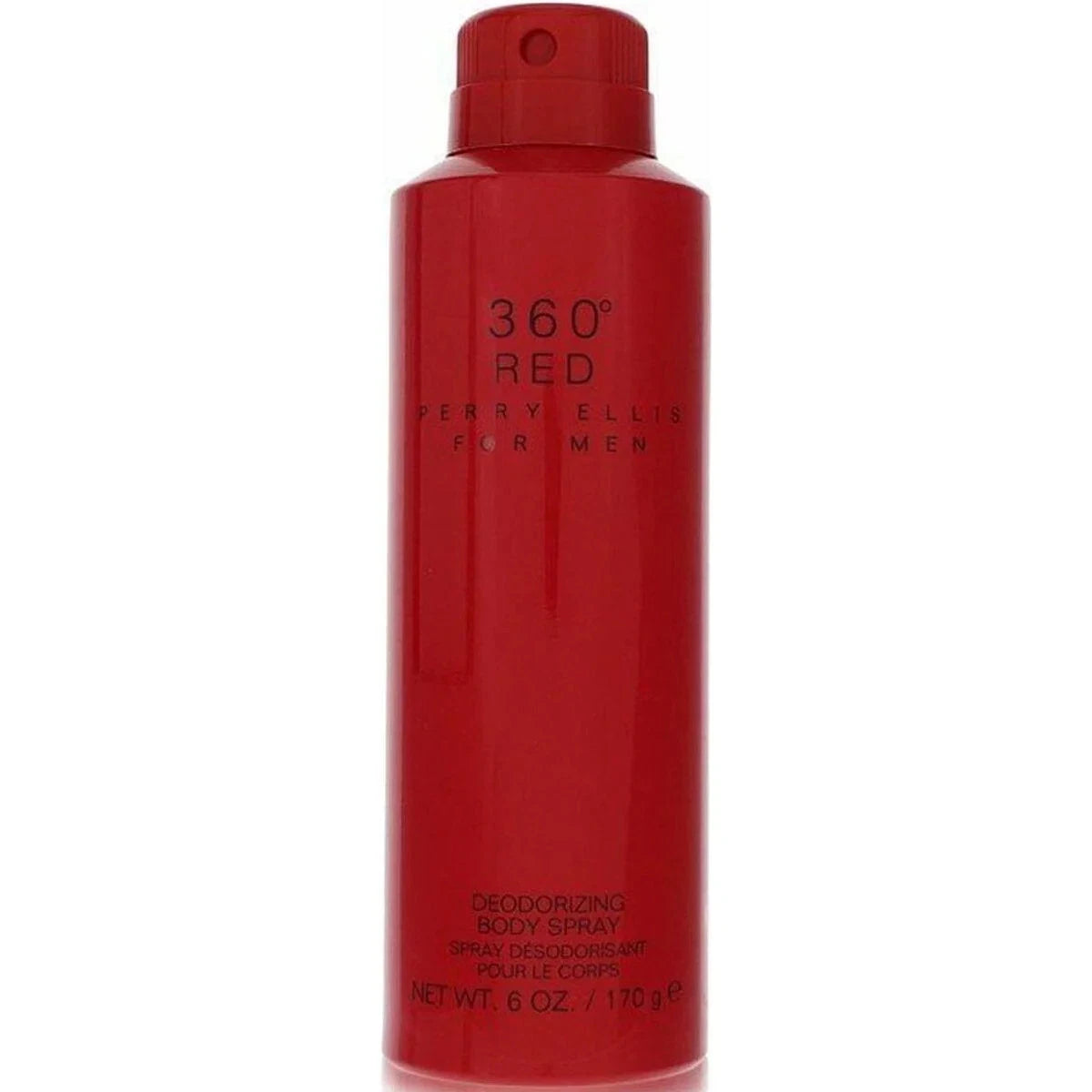 360 RED by Perry Ellis Deodorizing Body Spray for Men 6 / 6.0 oz New