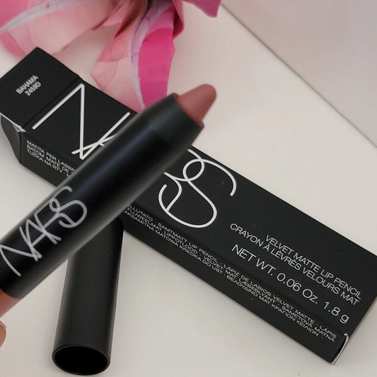 NARS VELVET MATTE LIP PENCIL CRAYON 0.06 oz / 1.8 g BAHAMA 2459D TRAVEL SIZE