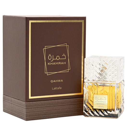 Khamrah Qahwa by Lattafa perfume for unisex EDP 3.3 / 3.4 oz New in Box