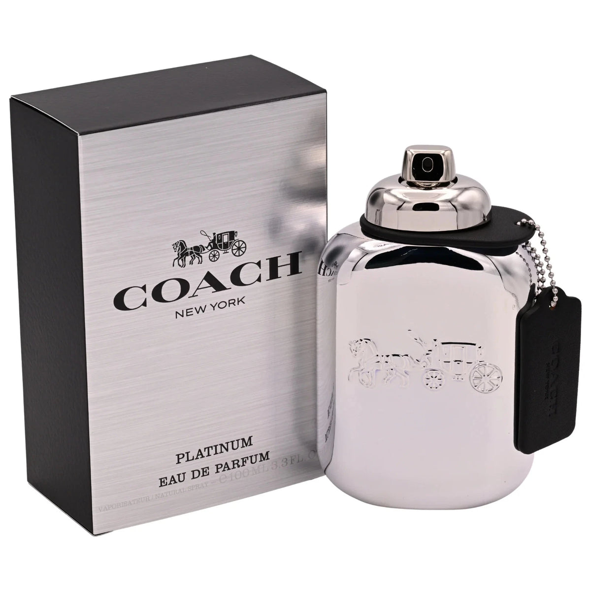 COACH NEW YORK PLATINUM by Coach cologne for men EDP 3.3 / 3.4 oz New in Box