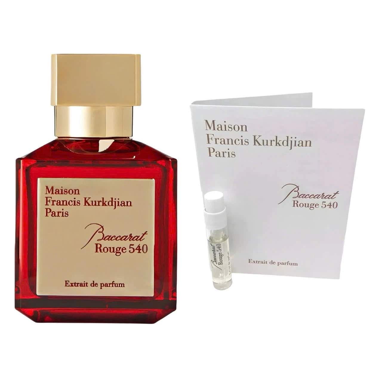 Maison Francis Kurkdjian Baccarat Rouge 540 EXTRAIT Sample Vial 2ml/0.06oz