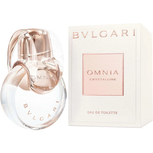 Omnia Crystalline by Bvlgari 3.4 oz EDT Perfume for Women Brand New In Box
