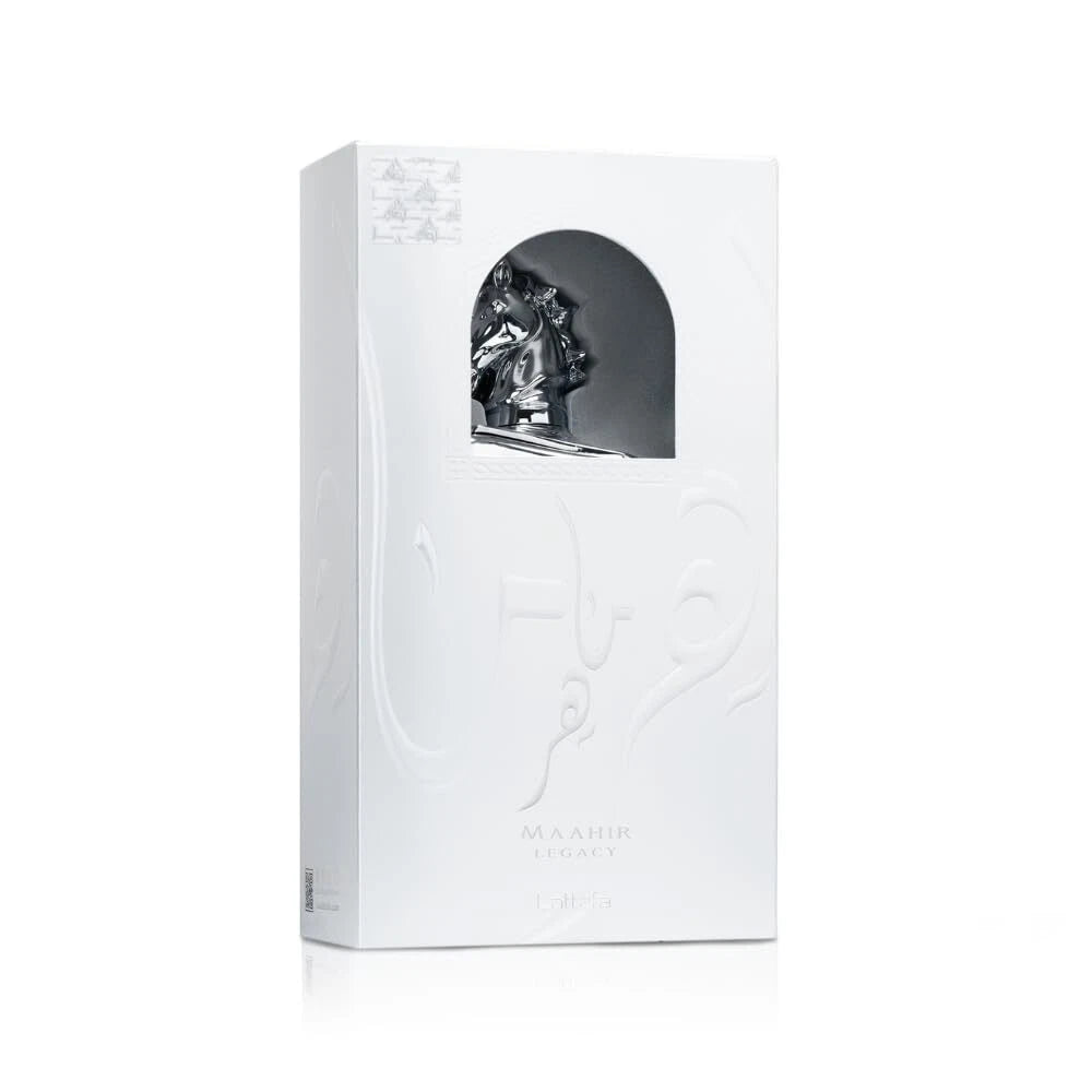 Maahir Legacy by Lattafa 3.4 oz EDP Cologne for Men New in Box