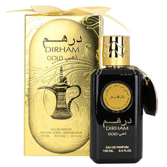 Dirham Gold by Ard Al Zaafaran perfume for unisex EDP 3.3 / 3.4 oz New in Box