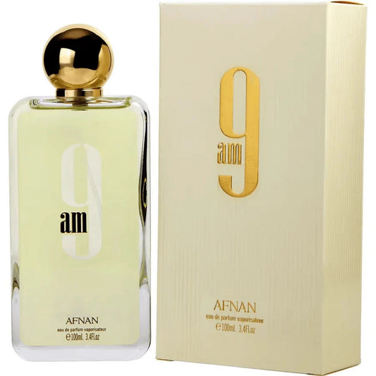 9 AM by Afnan Perfume for Unisex EDP 3.3 / 3.4 oz New In Box
