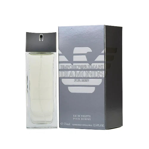 Emporio Armani Diamonds by Giorgio Armani 2.5 oz EDT Cologne for Men New In Box