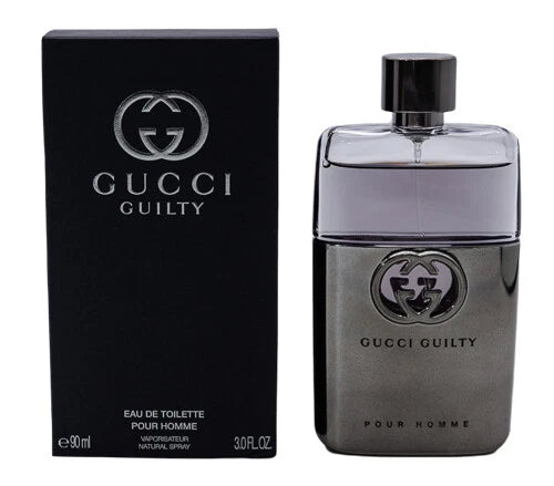 GUCCI GUILTY POUR HOMME * Cologne for Men * EDT * 3.0 oz * BRAND NEW IN BOX