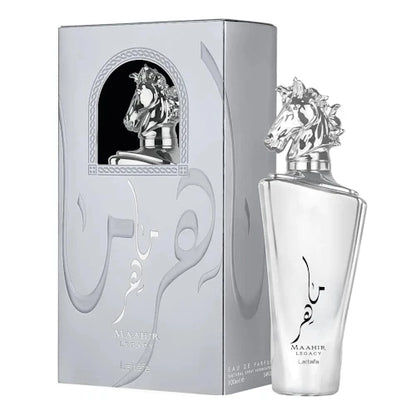 Maahir Legacy by Lattafa 3.4 oz EDP Cologne for Men New in Box