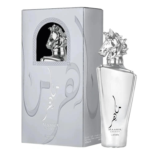Maahir Legacy by Lattafa 3.4 oz EDP Cologne for Men New in Box